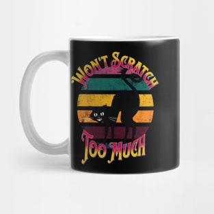 Black Cat – Won’t Scratch Mug